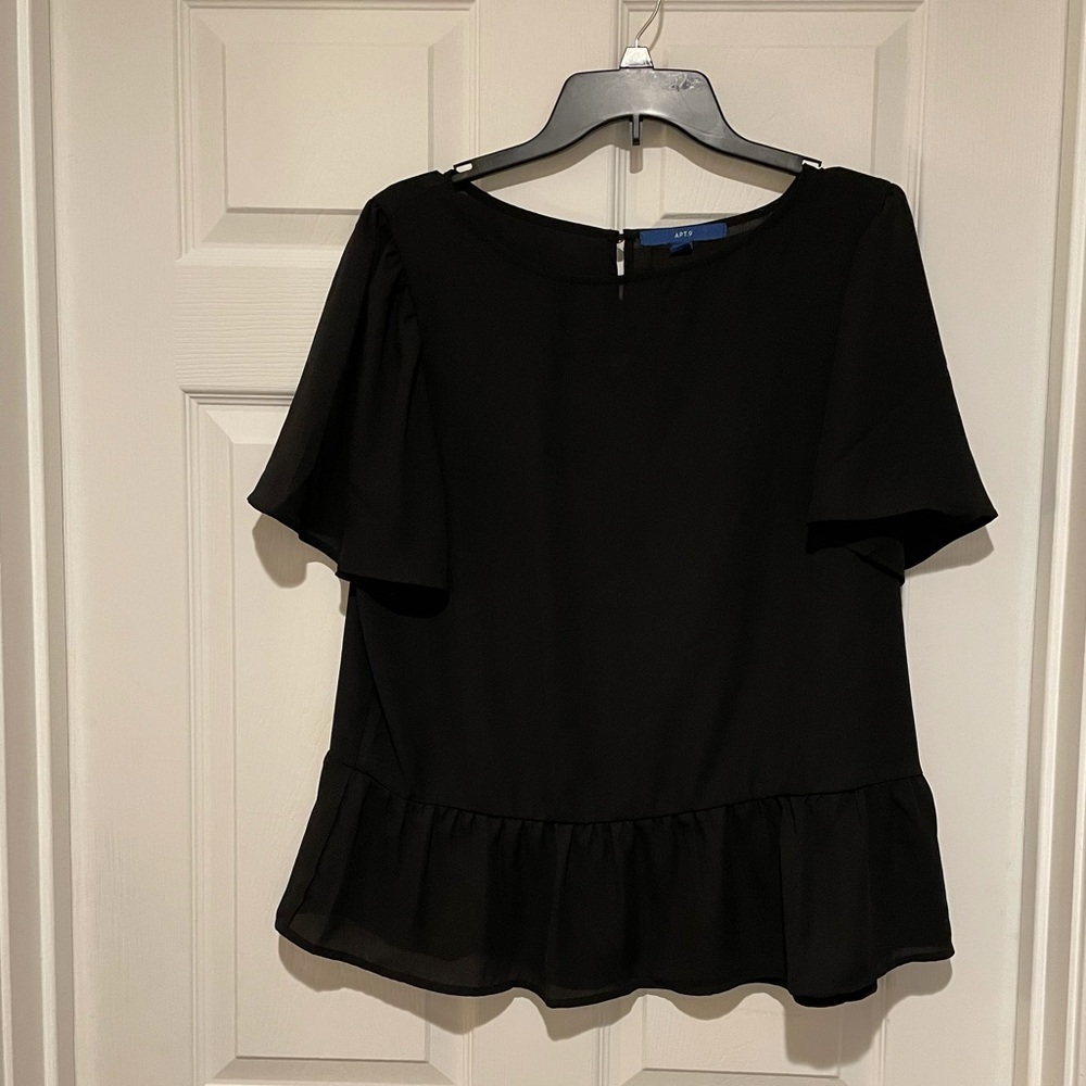 Women’s Apt. 9 Pullover Short Sleeve Blouse